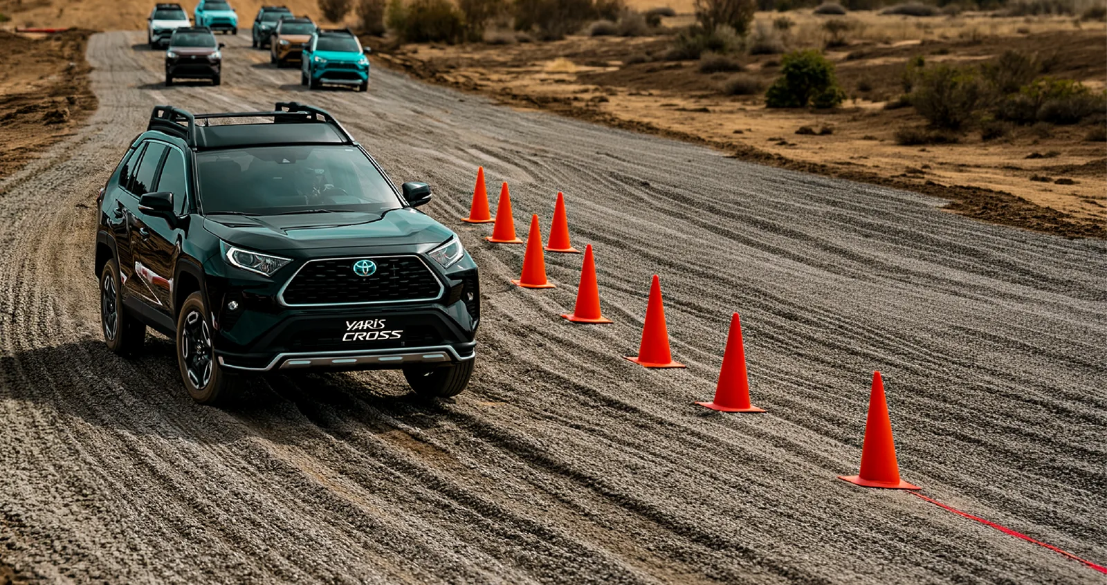 Hybrid Experience Toyota en pista de pruebas