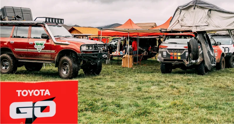 Camping y comunidad Toyota GO